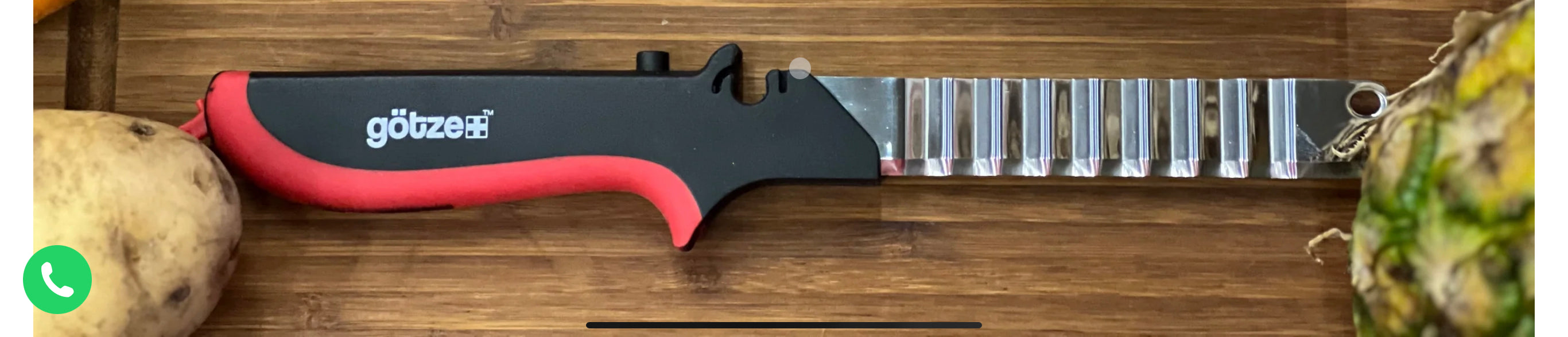 Wavy blade for Gotze shears — Götze